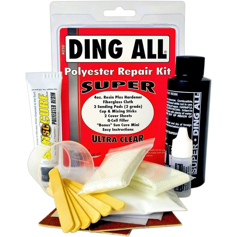 Ding All 4 Oz All SUPER Polyester Repair Kit