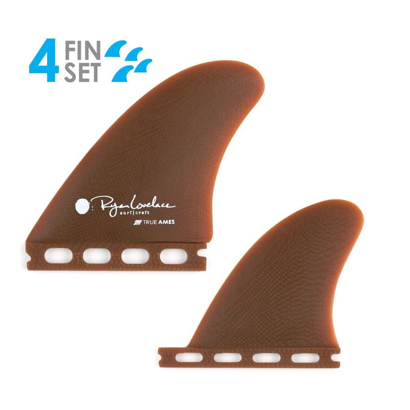 Lovelace Piggyback Quad Fins