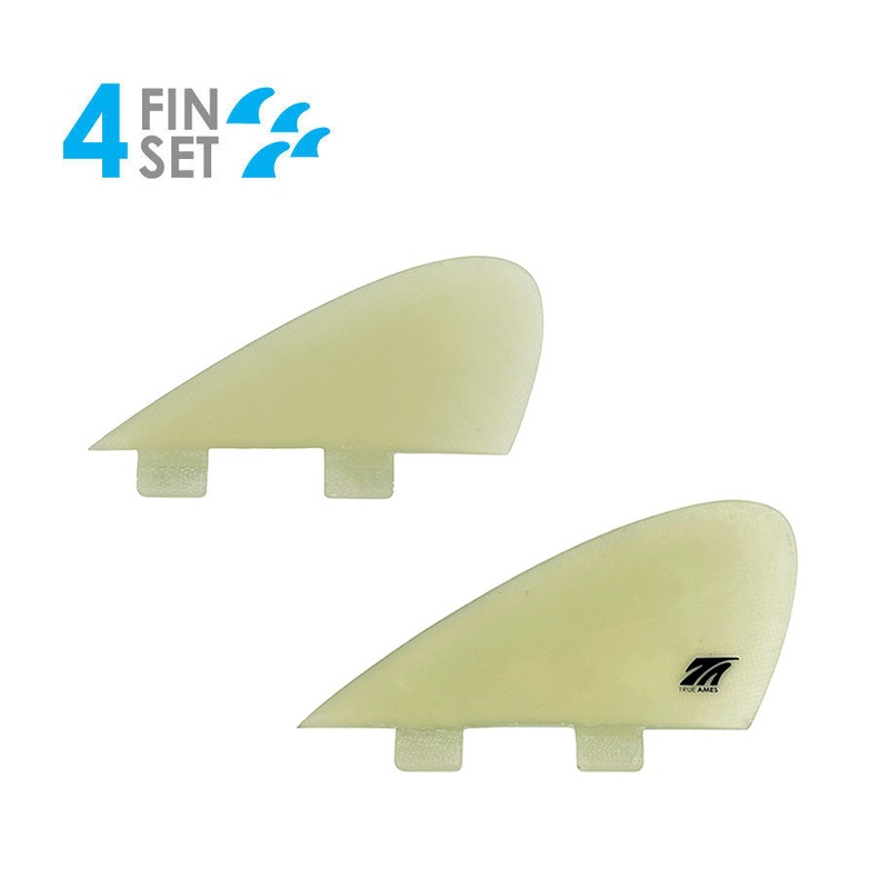 True Ames Bonzer Runners 4 Fin Set FCS