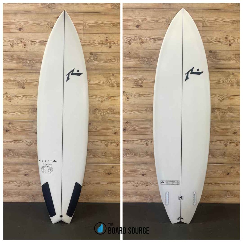 Rusty Twin Fin 6’8″