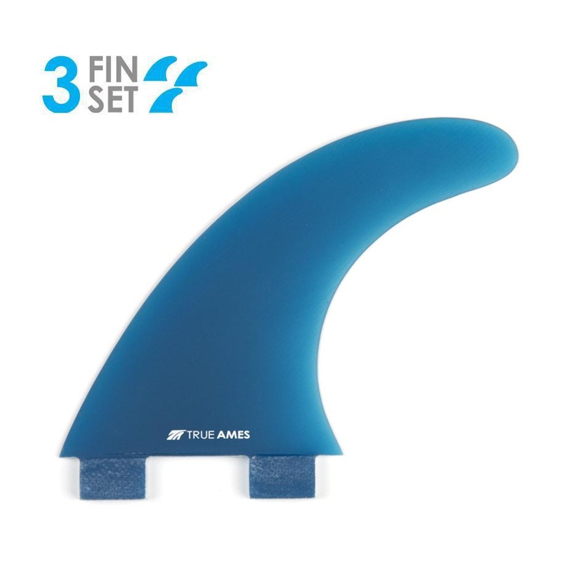 True Ames Boomerang Tri Fins